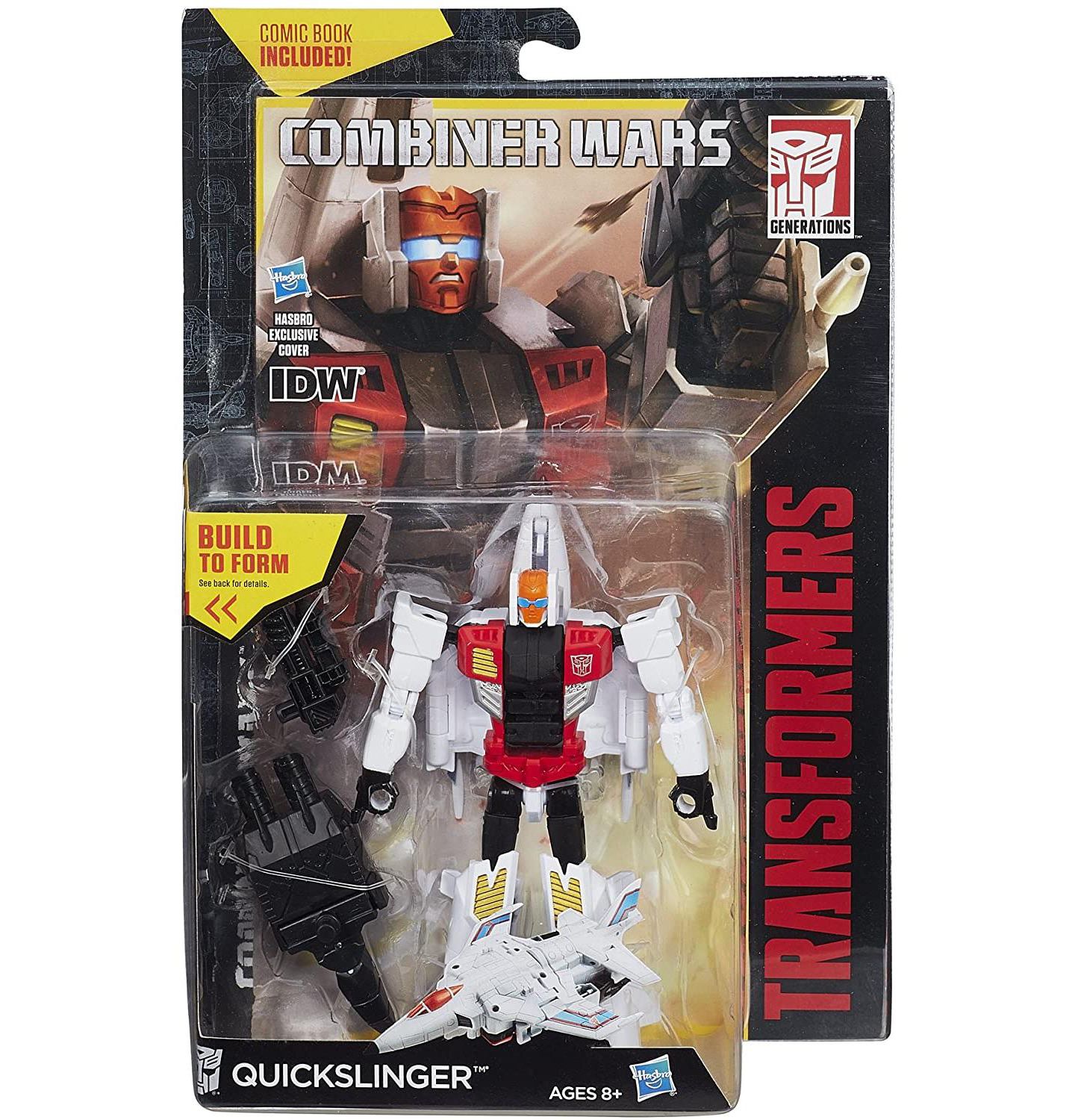 Детская фигурка Transformers Quickslinger Slingshot Combiner Wars Deluxe 5.5" Action Figure, Ages 8+ — фото 4