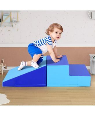 2 Piece Baby Step and Slide Soft Climber Set