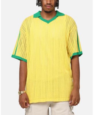 Men's Knit Jersey Yellow/Green