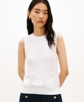 Women's Ribbed Tank Sweater