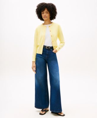 Women's Button-Front Knit Cardigan