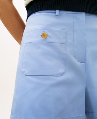 Women's Preppy Slim Straight Shorts