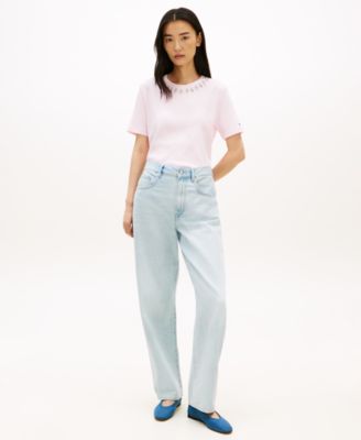 Women's Ribbed Bling T-Shirt