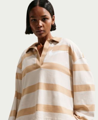 Women's Sportswear Oversized Collared Neck Top