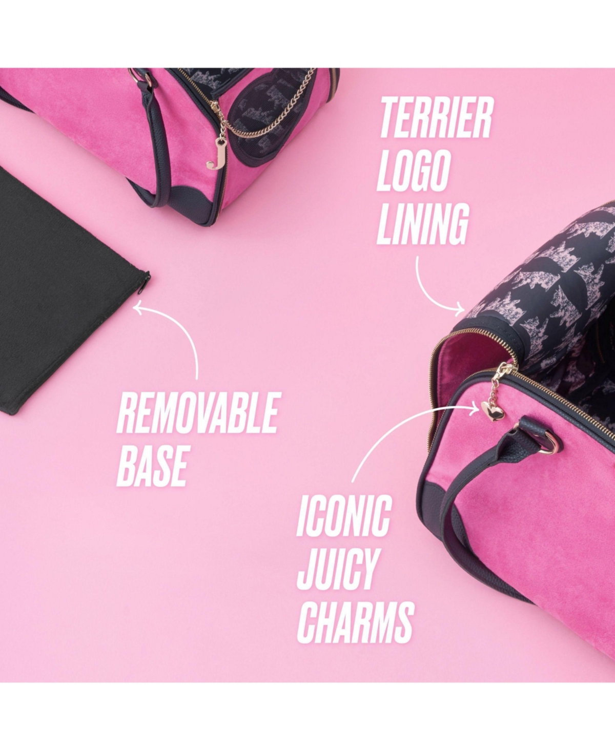 Juicy Couture Give Me Treats Pet Carrier