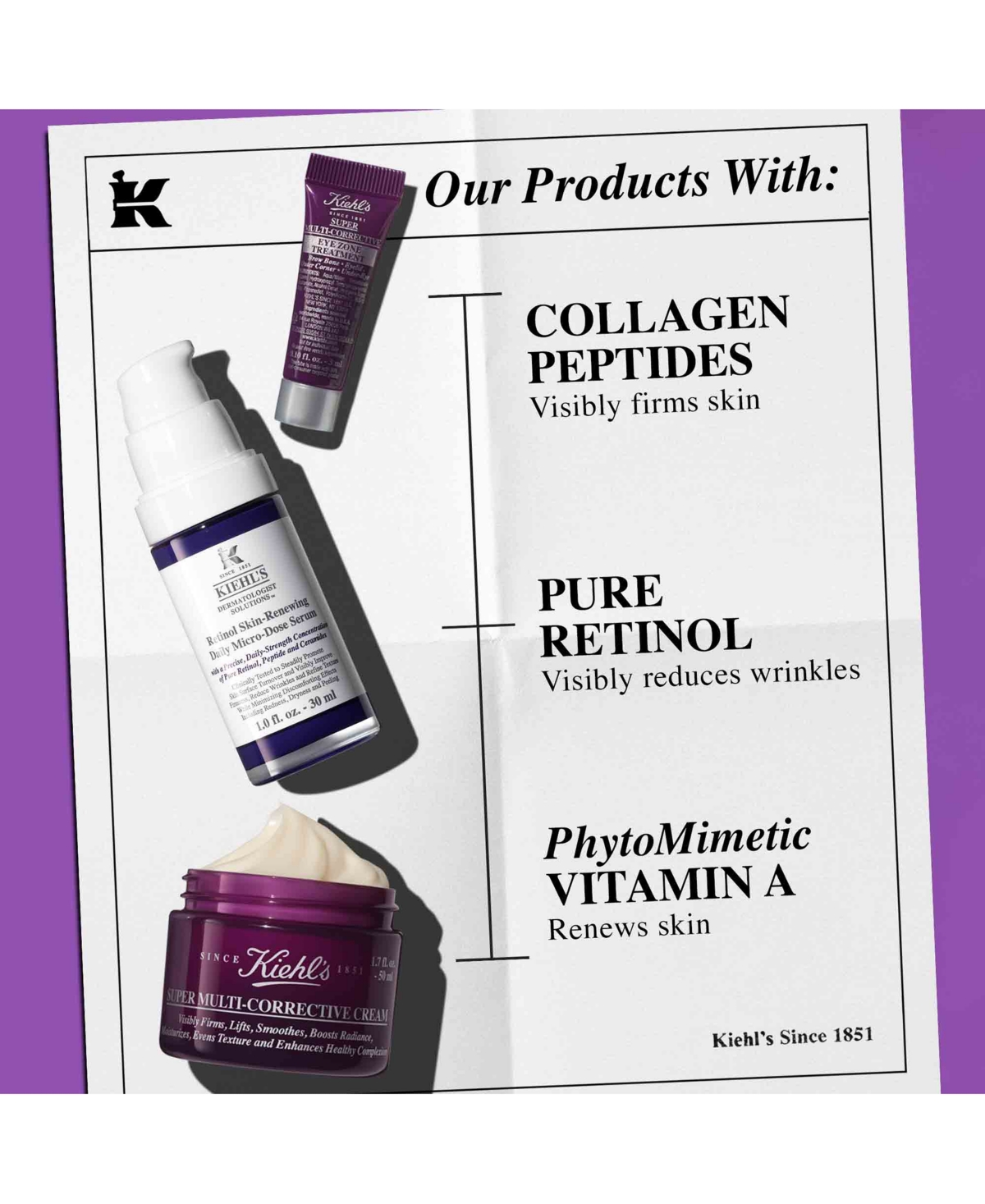 Kiehl's Since 1851 3-Pc. Age-Less Experts Face Care Set