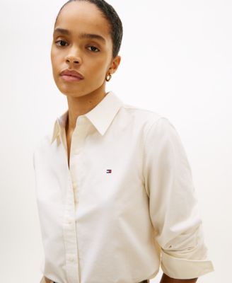 Women's Long-Sleeve Oxford Shirt