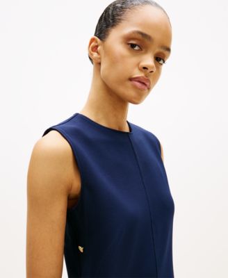 Women's A-Line Sleeveless Midi Dress