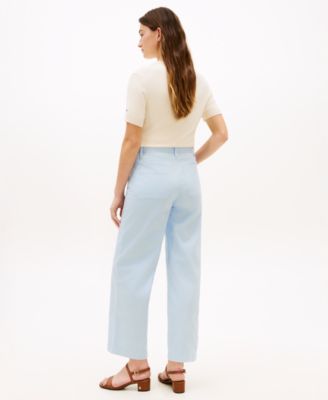 Women's Twill Patch Pocket Chinos Pants