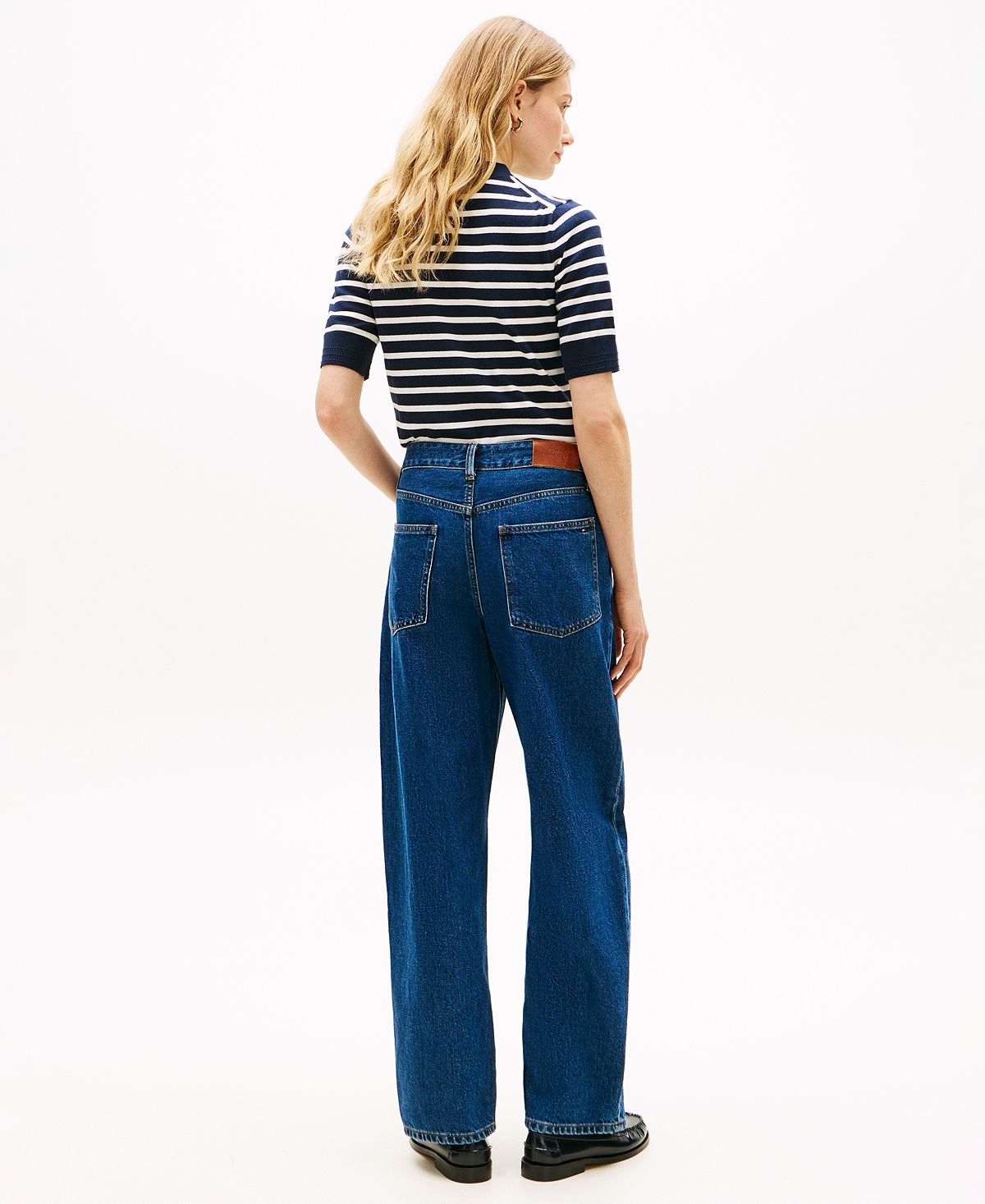 Tommy Hilfiger Women's Emi High-Rise Barrel Jeans view 4 — MAYCSS fashion products