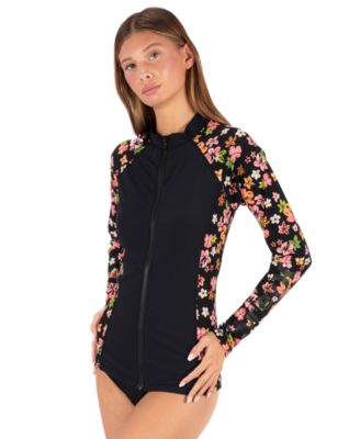 Women's Hibiscus Dream Long-Sleeve Rashguard