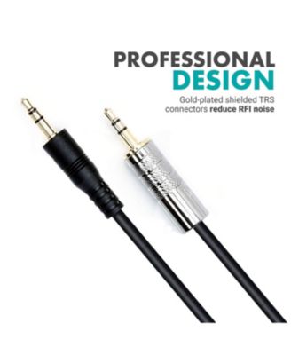 MV-RC100 3.5mm Male Line-in to Male Microphone Attenuator Cable