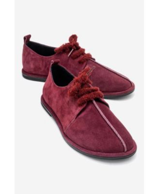 Forever & Always Women's Shoes Denora Leather Lace Up Shoes