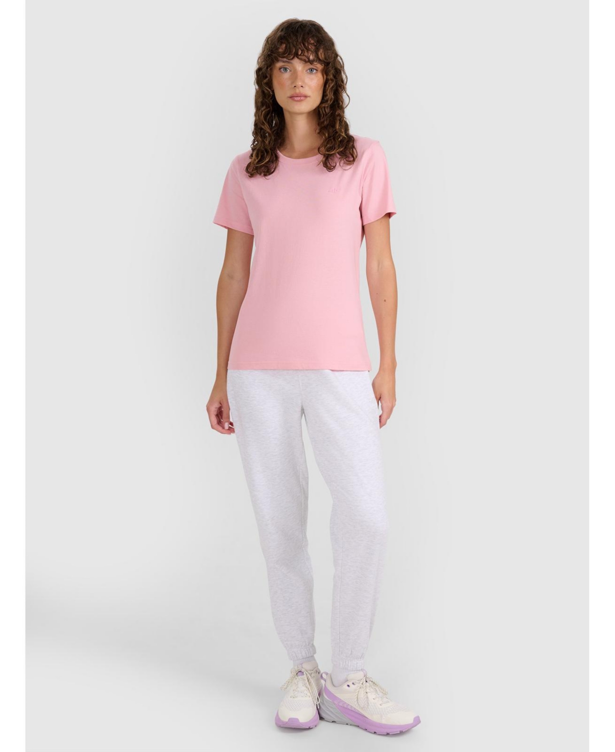 4F Women's Regular Plain T-shirt