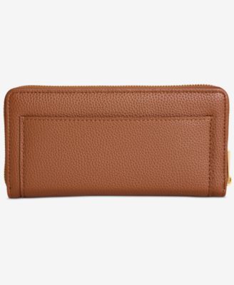 Angii Solid Zip-Around Wallet