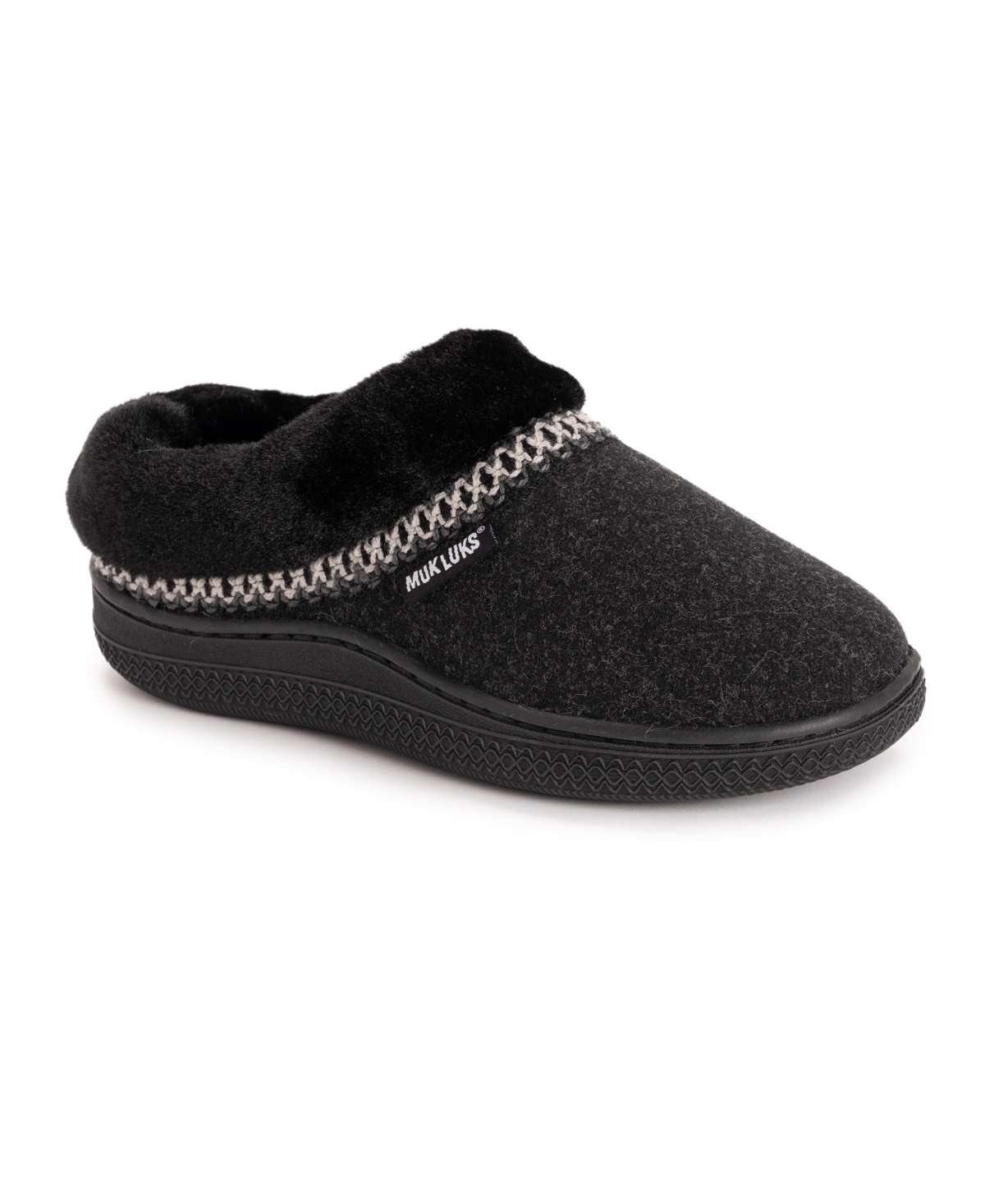 Muk Luks Women's Neira Faux Wool Clog