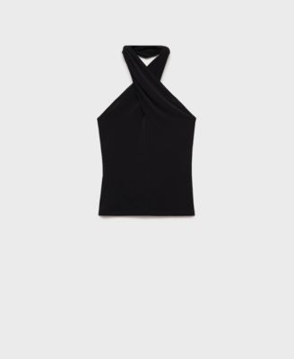 Women's Wrap Neck Top