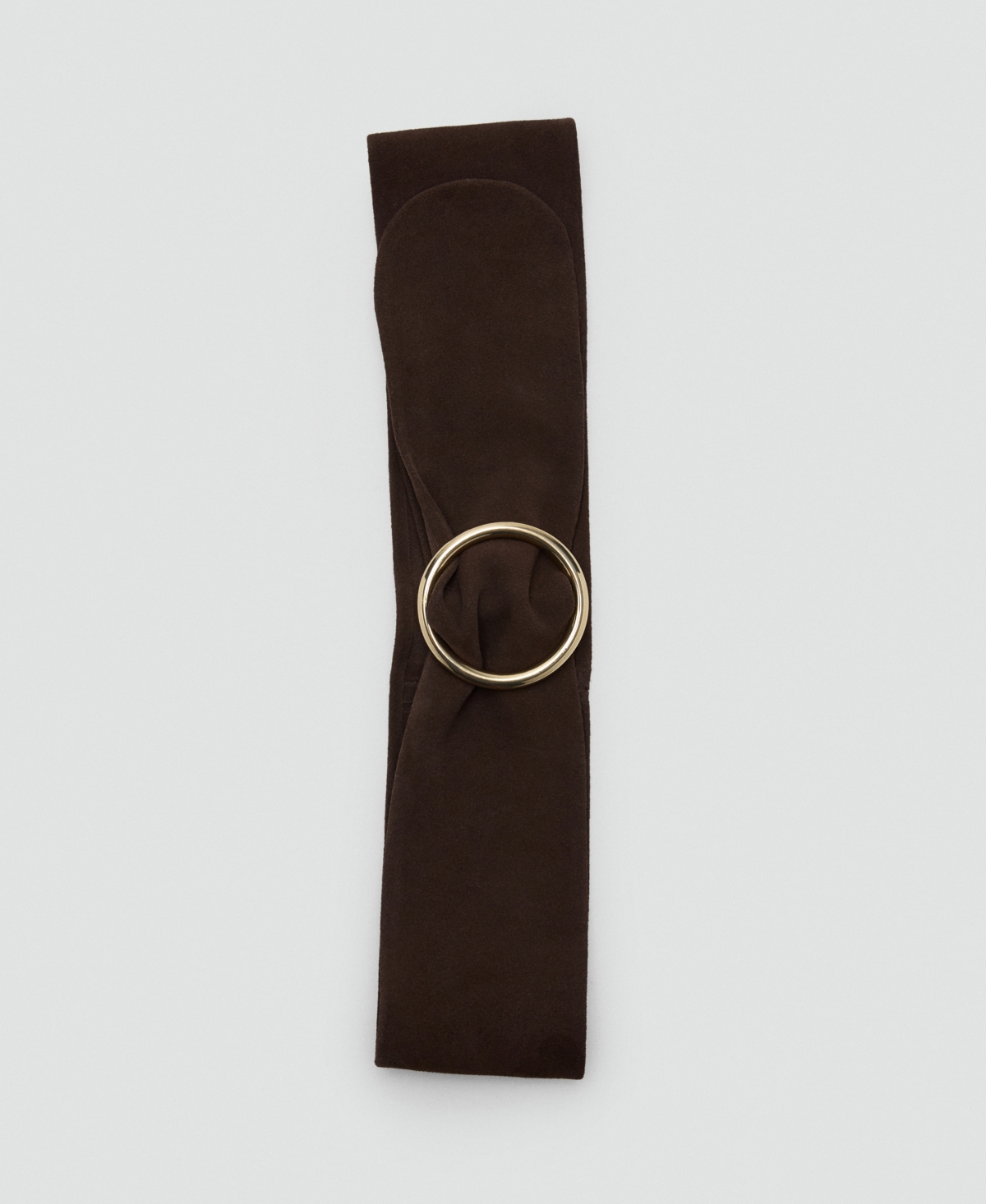 Mango Women's Suede Obi Belt