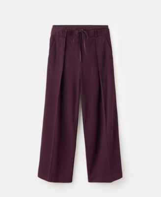 Women's Double-Waist Straight Pants