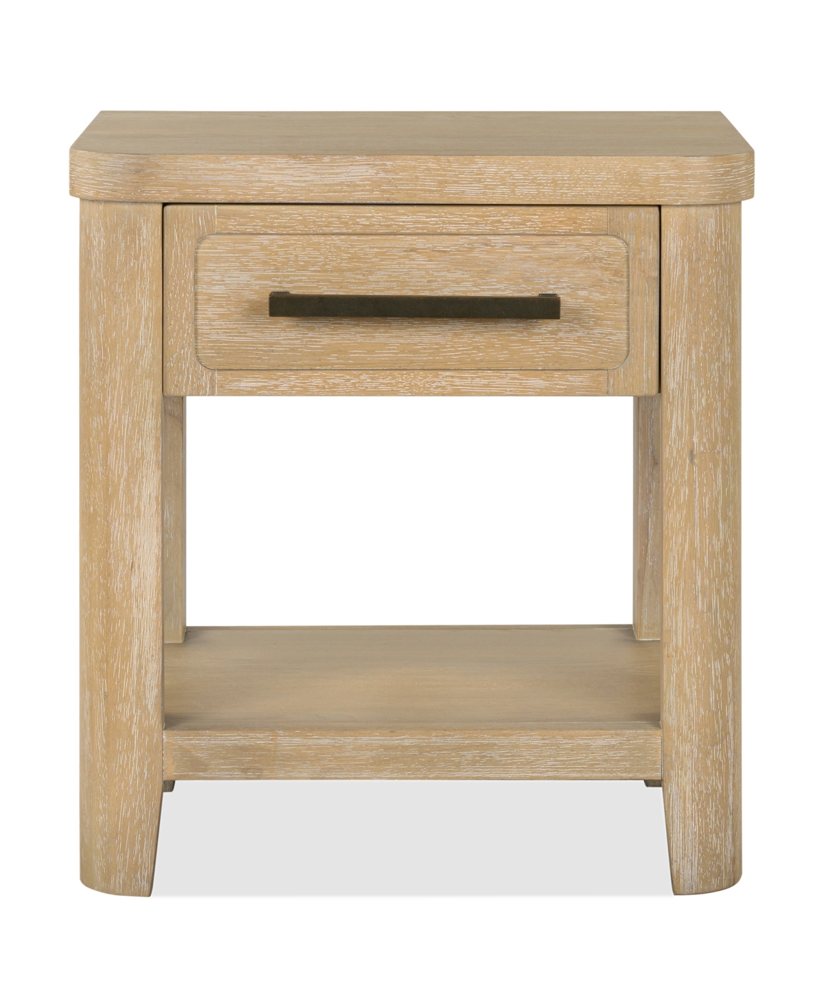 Furniture Marcel 26" Wood 1-Drawer Nightstand