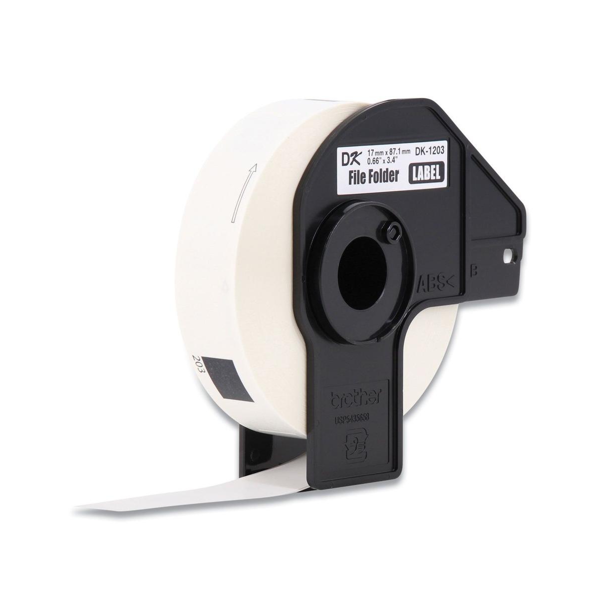 Brother DK12023PK 2.4 in. x 3.9 in. Die-Cut Shipping Labels - White (3/Pack