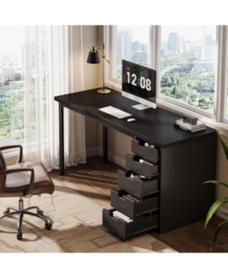 Modern Computer Desk, Simple Style, 47 Inches PC Desk
