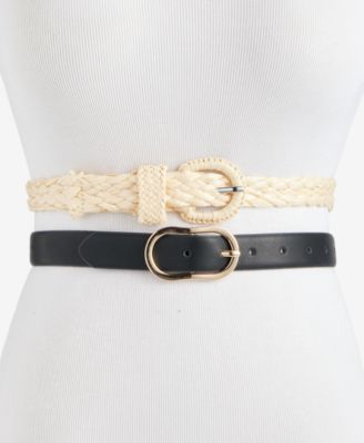 2-Pc. Seasonal Braid and Pant Belt Set