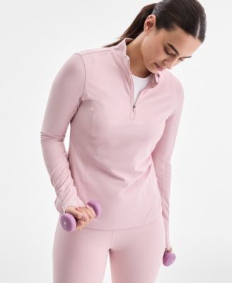 Women's Studio Quarter-Zip Pullover Top
