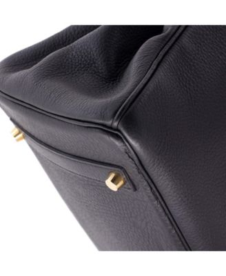 Birkin 35 Handbag Black Togo with Gold Hardware