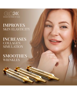 Instant Facelift Cream with 24k Gold, Hyaluronic Acid, Peptides, and Vitamins.  Pack of 3.