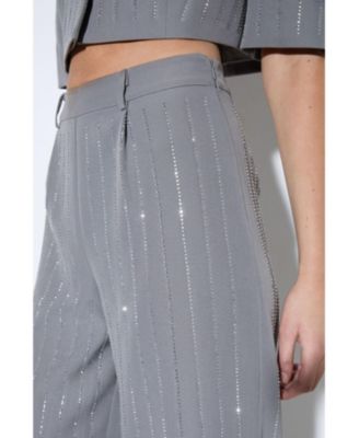 Women's Premium Embellished Straight Leg Pants