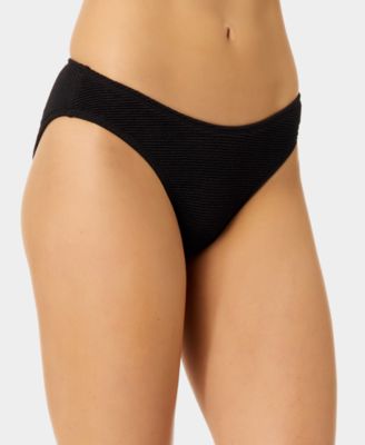 Women's Solid Low-Rise Swim Bottoms