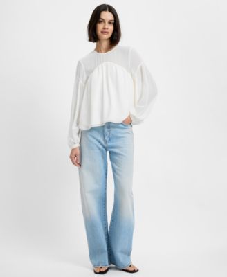 Women's Marina Round Neck Blouse