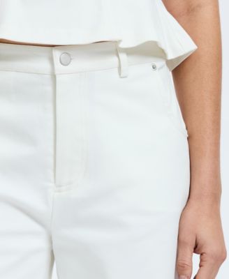 Women's Inez High Rise Relaxed Ankle Trousers