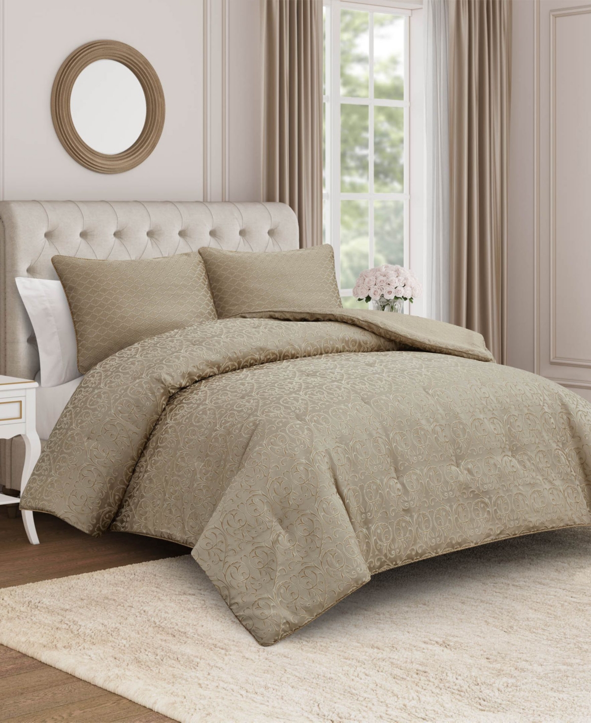 Waterford Anya Soft 3-Pc. Comforter Set