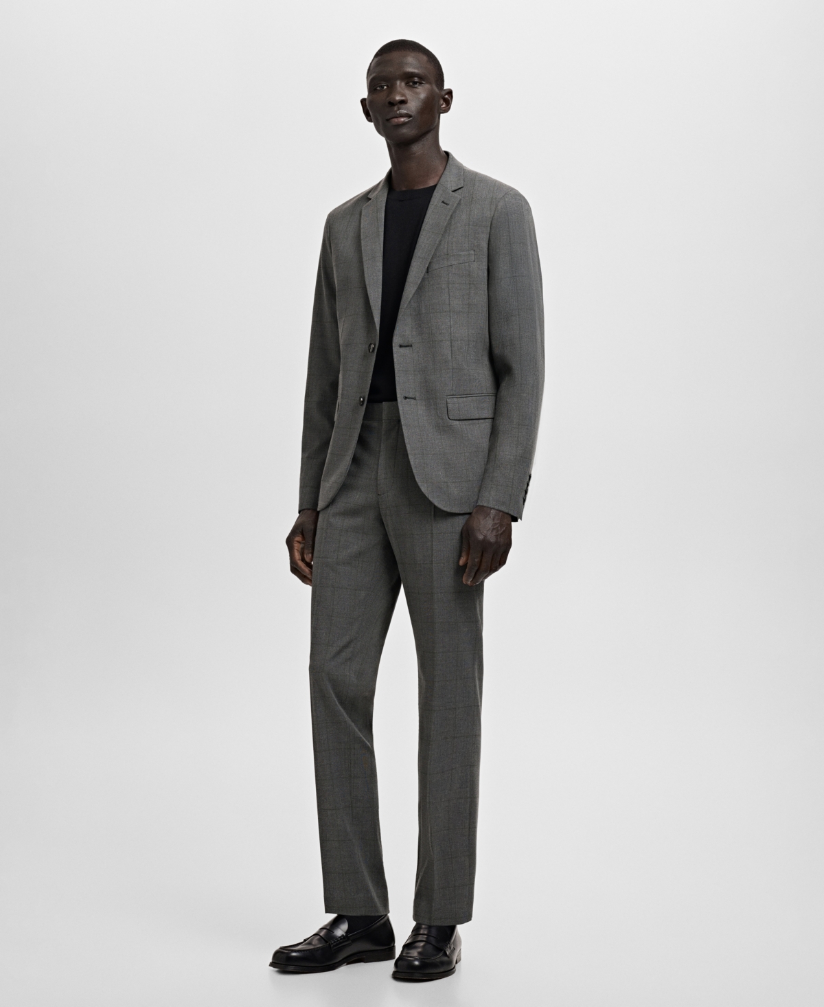 Mango Men's Stretch Fabric Super Slim-Fit Suit Jacket