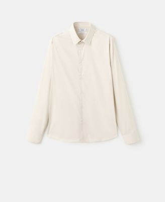 Men's Slim Fit Cotton Dress Shirt