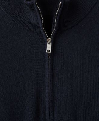 Men's Perkins Collar Merino Wool Sweater