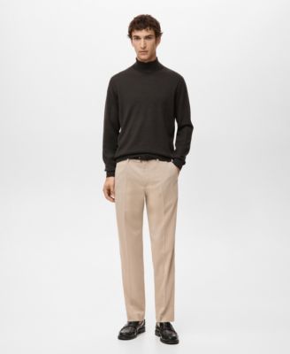 Men's Merino Wool Turtleneck Sweater