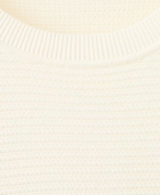 Men's Cotton Braided Sweater