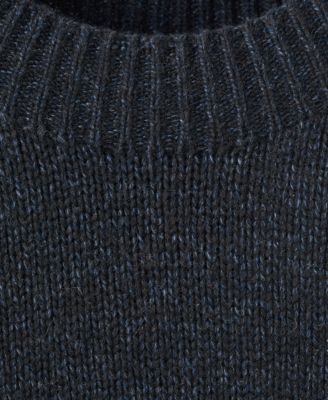Men's Structured Wool-Blend Knitted Sweater