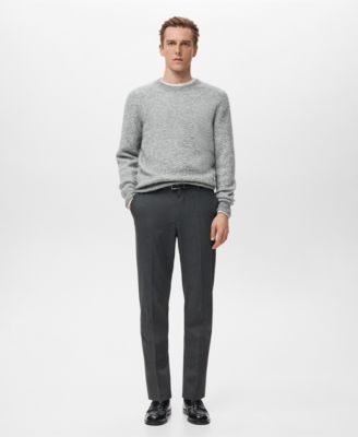 Men's Knit Striped Sweater