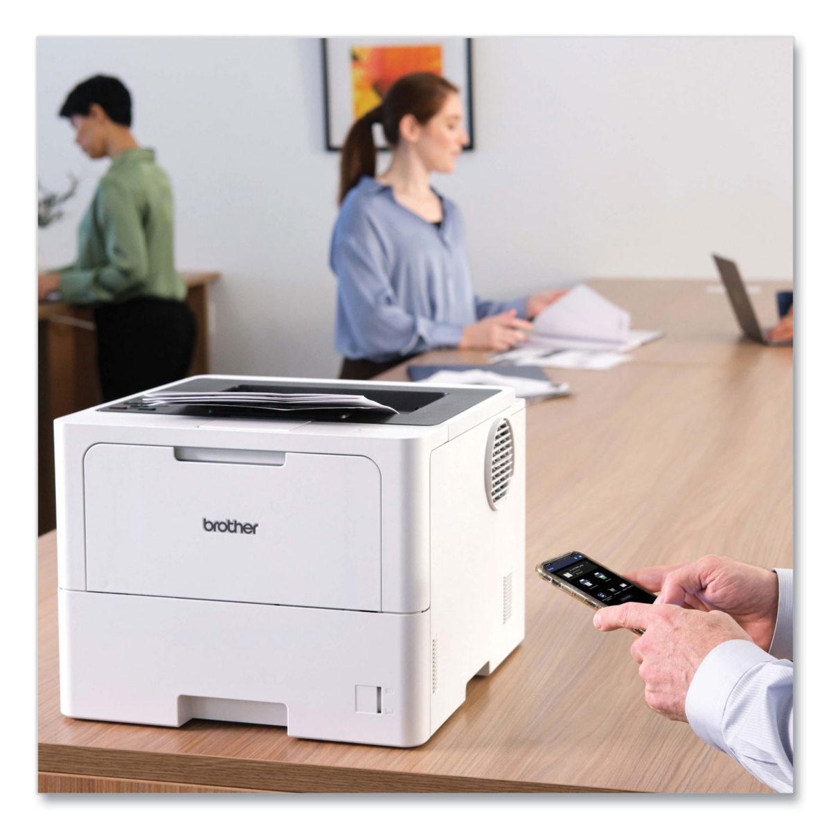 Brother HLL6210DW Business Monochrome Laser Printer