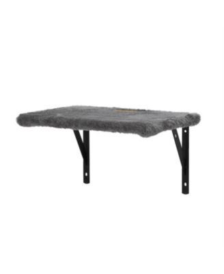 5 Pcs Wall Mounted Cat Tree Furniture with Scratching Board in Grey