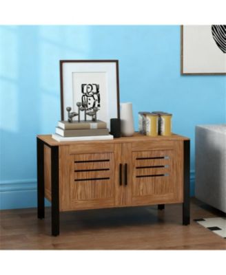 Cat Litter Box Enclosure with Tall Legs in Brown