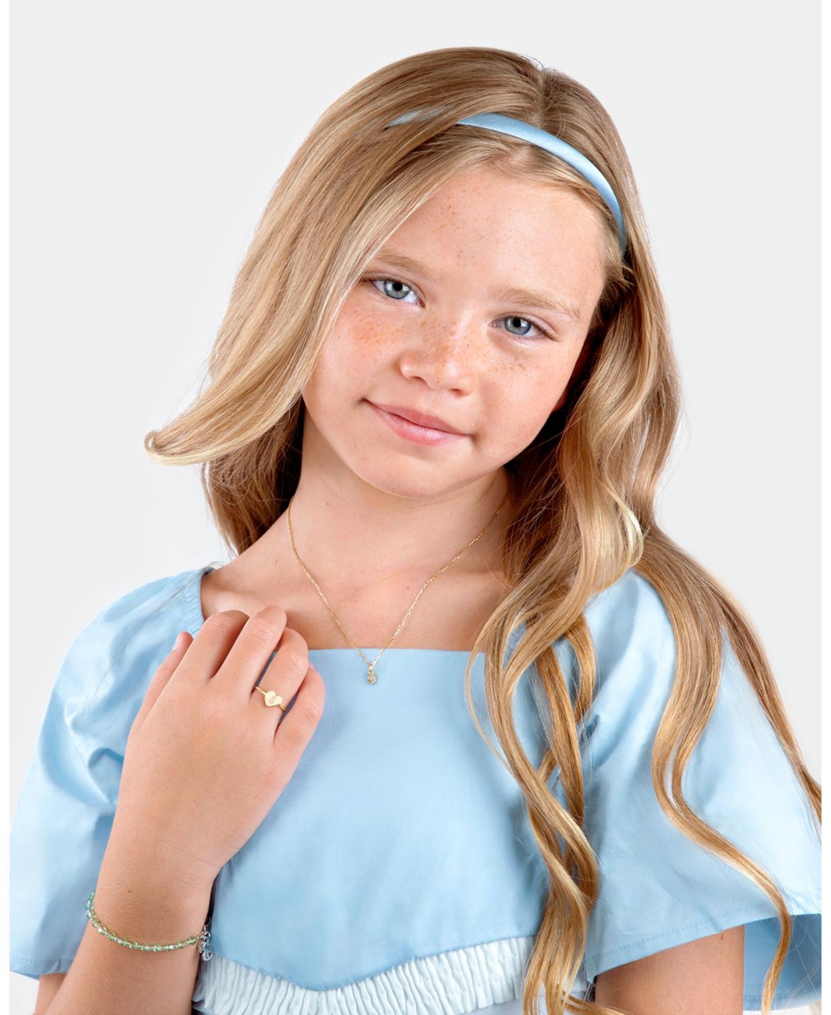 Tiny Blessings Children's 14K Gold Birthstone Girls' 12-14" Necklace