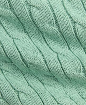 Baby Boys' Cable-Knit Crewneck Sweater