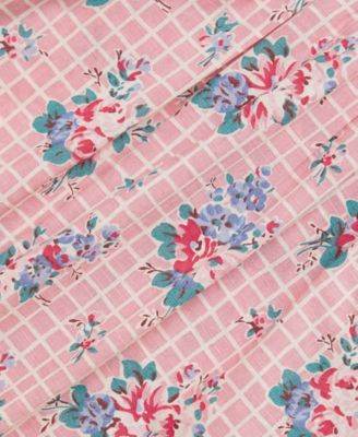 Baby Girls' Floral Print Collared Shirt and Shorts, 2-Piece Set