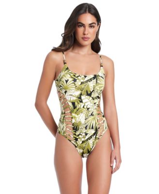 Side Cut Out One-Piece Swimsuit