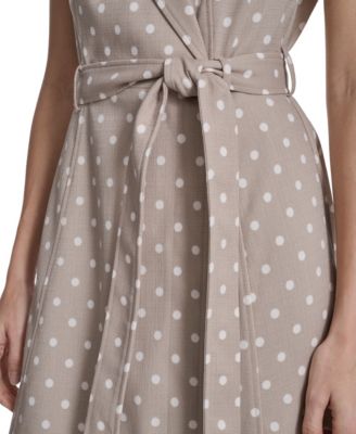 Women's Collared Neck Midi Dress